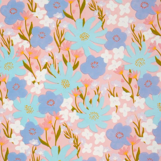 Bold Floral Gift Wrap by Celebrate It™